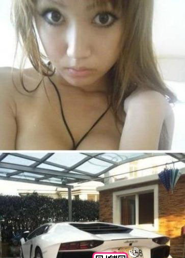 网络再现炫富女张梦怡自曝嫩乳照